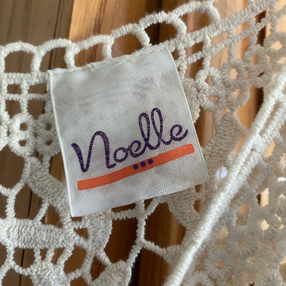 Noelle Cream Crochet Lace Top - Picture 2 of 2